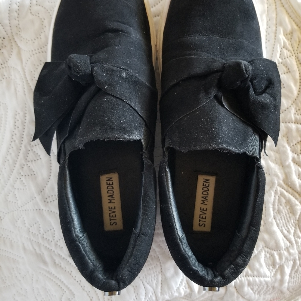 -STEVE MADDEN Shoes suede size black